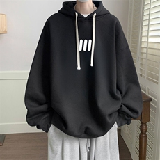 连帽卫衣男大码胖子帽衫大号运动服WY2436-P35，男装卫衣，电商A040