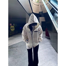 1506/QSA1840/P57新款卫衣港风帽卫衣开衫男女同款潮流帅气百搭，男装卫衣，星座1506