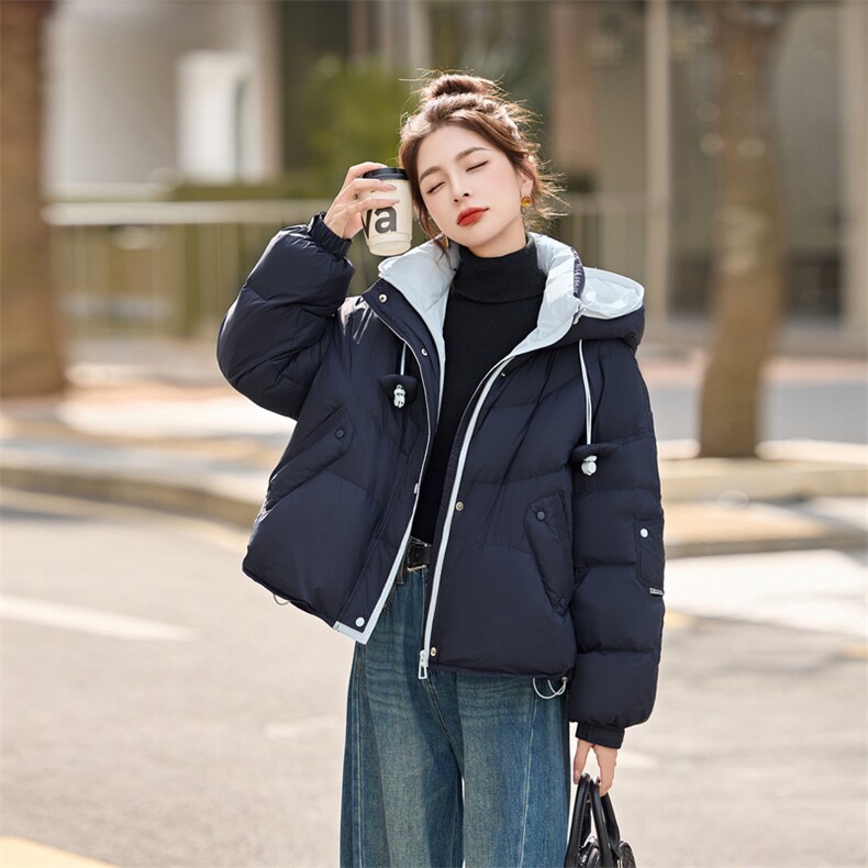 【现货！！！！！！！！】白鸭绒羽绒服女式外套,女装羽绒服,素月