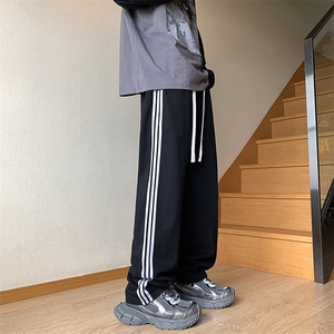 牛仔裤男秋季新款宽松大码直筒裤阔腿裤K2358-P48图片