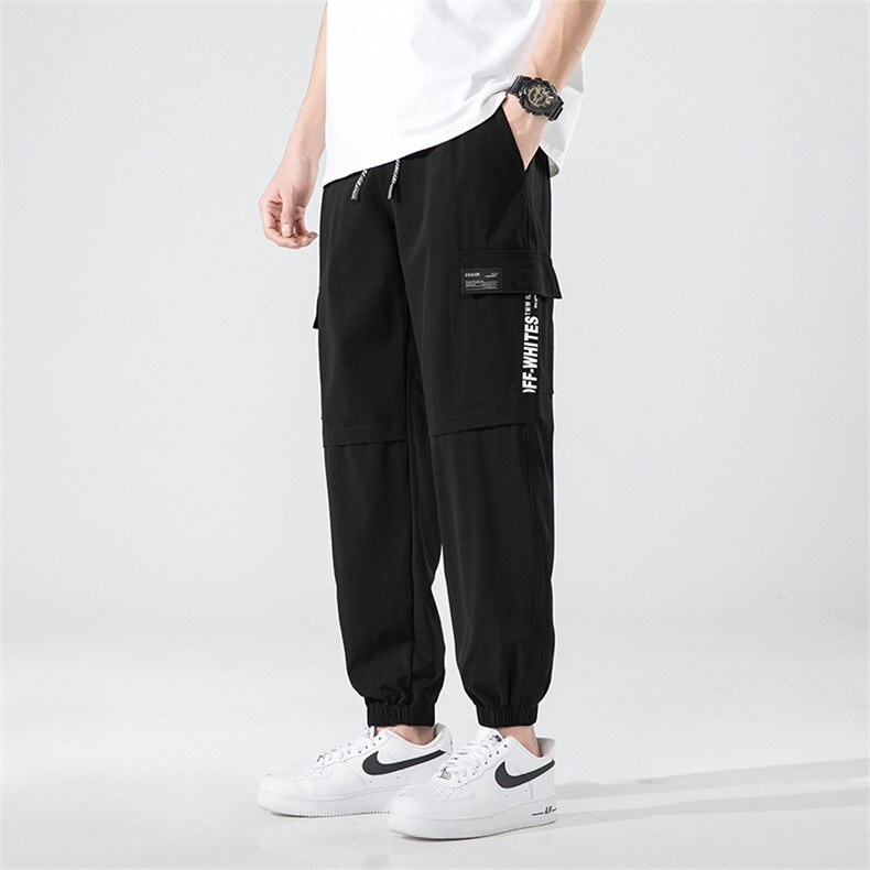 2024春夏薄款工装裤休闲裤弹力大码1516-1_L-4XLP455XL-10XLP50，男装休闲裤，星座1516-1