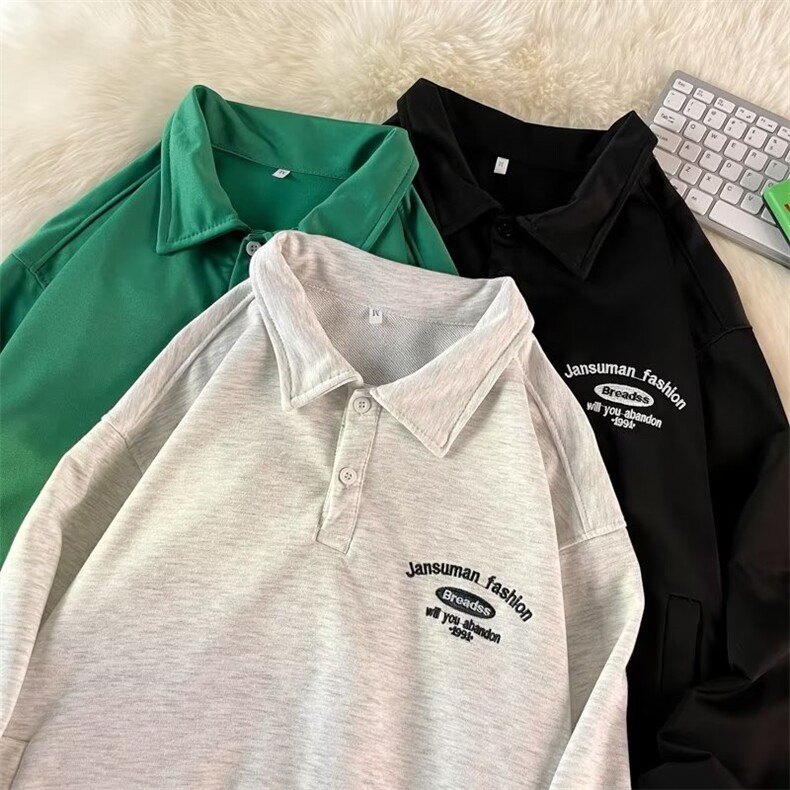 男POLO领新款宽松型休闲卫衣青春流行春秋外套W9913P42,男装卫衣,星座1116-2