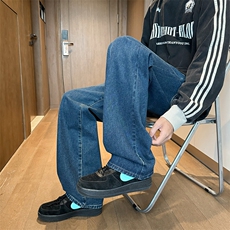 跑量款松紧腰直筒牛仔裤B342-W3000-特P35，男装牛仔裤，电商B342