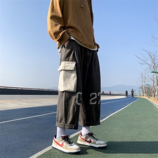 男春秋季休闲纯棉工装裤长裤K70P35，男装休闲裤，星座1116-2