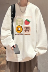 控38简约帅气百搭长袖t恤男大码卫衣T4322-P25加绒款-P35，男装卫衣，电商A040
