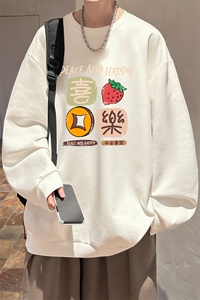 控38简约帅气百搭长袖t恤男大码卫衣 T4322-P25 加绒款-P35图片