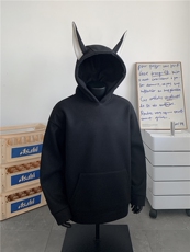 XZ222-1/DRD01/P65/控78/加绒P75/控88重磅呢料设计感连帽卫衣，男装卫衣，星座809A(原222-1)