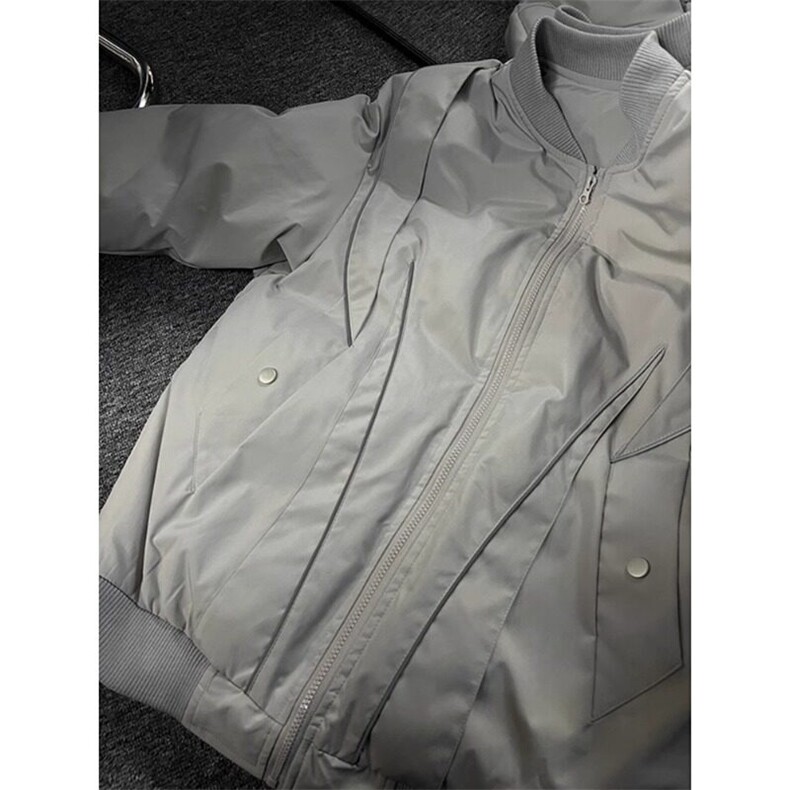 【有货】解构拼接明线棉服飞行员外套棉衣MY172特P98,男装棉衣,星座908-1
