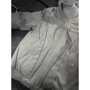 【有货】解构拼接明线棉服飞行员外套棉衣 MY172 特P98图片