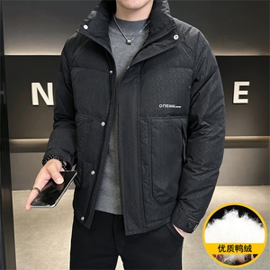 2025冬季DS-A225标新款男士立领白鸭绒羽绒服夹克885506-P150图片