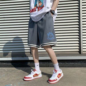 ！2023夏季新款男士冰丝短裤宽松运动中裤DK505P25，男装休闲裤，电商B220