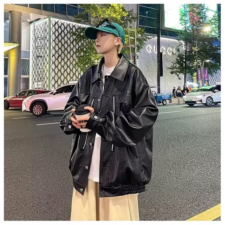 F578P78秋冬男装PU批皮夹克外套机车服,男装夹克,星座512-6