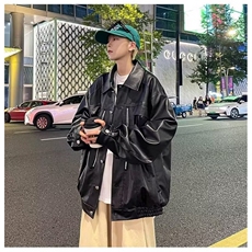 F578P78秋冬男装PU批皮夹克外套机车服，男装夹克，星座512-6