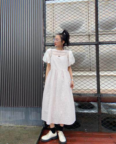 碎花连衣裙夏季，女装连衣裙，洣琳萱