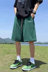 已注册新款直播抖音得物品质菠萝格运动男休闲短裤K031P30图片