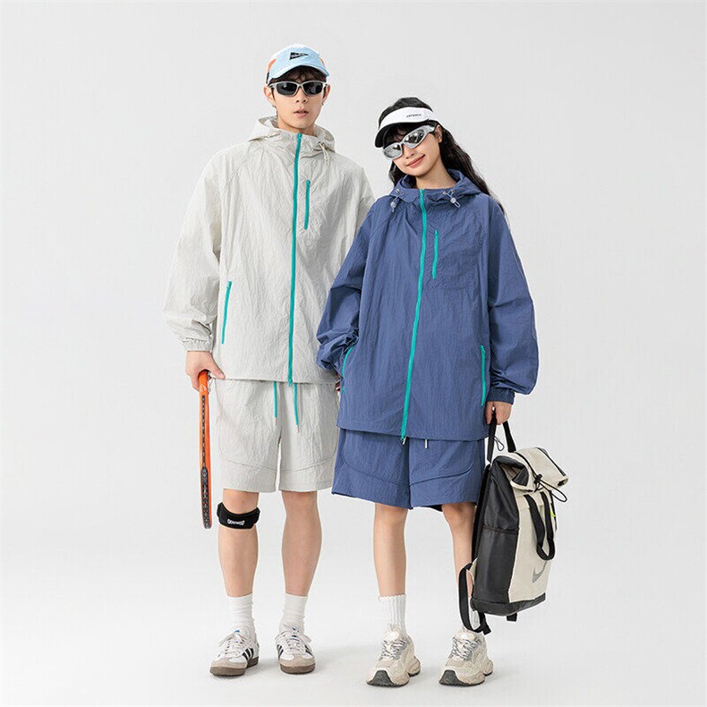 新款休闲防晒服套装，男装防晒衣，星座1206-1（原A206-1）