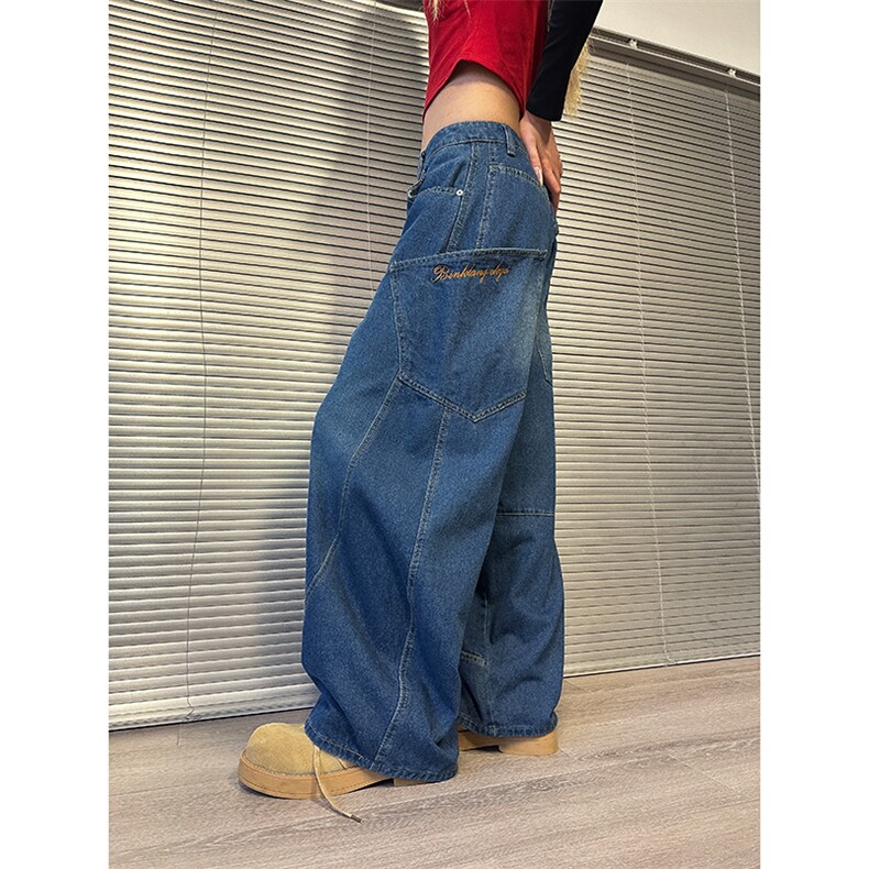 903-AK8013-特P55【S-3XL】大弯刀牛仔裤！2，男装牛仔裤，星座903