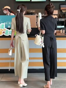 套裤两件套俩色三码图片