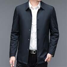 中年男新款冬季加厚棉服爸爸冬装短款棉衣外套ZL62266-P165，男装棉衣，星座1105-3