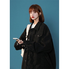 25新款抖音品质牛仔夹克中性风宽松韩版水洗外套N991/P98/148，男装夹克，星座202-3