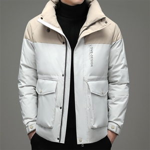 羽绒服冬季男短款休闲立领中青年男士冬装外套DFLDY8002-P280图片