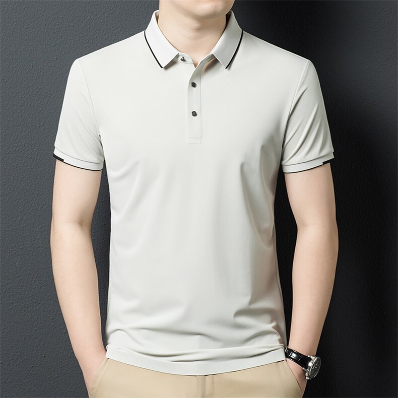 J-T5066男士2024年夏季新款百搭T恤男短袖商务休闲体恤男装,男装T恤,电商B360