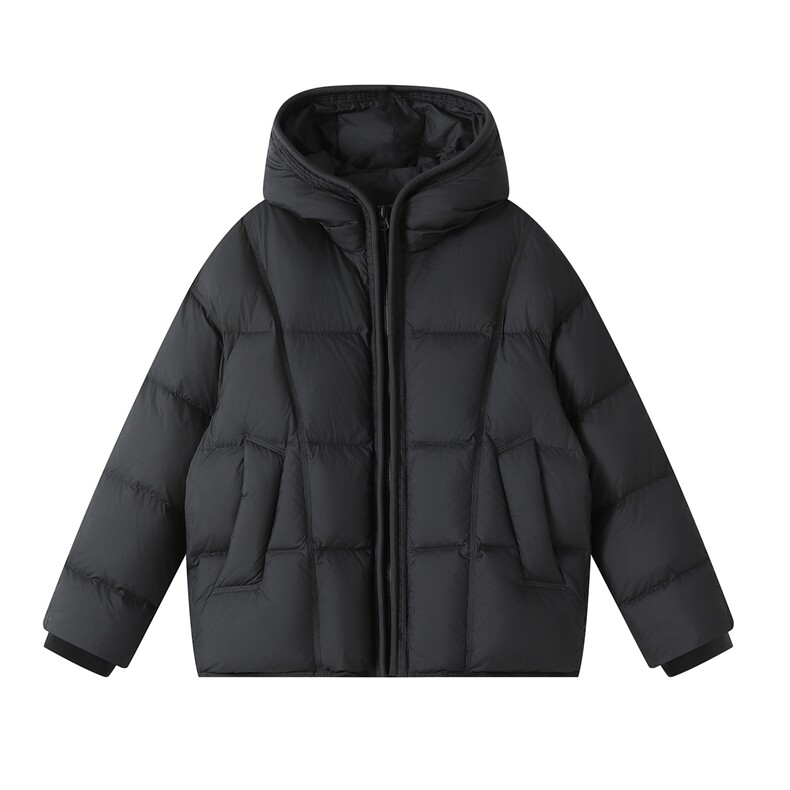 2025冬季新款男女潮牌泡芙穿刺宽松保暖连帽羽绒服外套699，男装羽绒服，电商A234