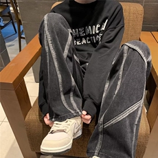 男秋季潮大码休闲裤牛仔裤KM873P45，男装牛仔裤，星座1116-2