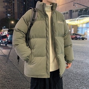 港风潮牌新款宽松立领卸韩版潮流保暖棉衣M089-P90控129图片
