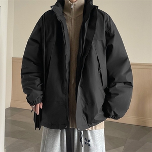 港风2025新品冬季宽松情侣装棉衣棉服冬装加厚外套M8586-P90图片