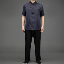 BETZ2205钱塘2020-2风唐装中老年男装中老年套装P110,男装中老年男装,钱塘207-2