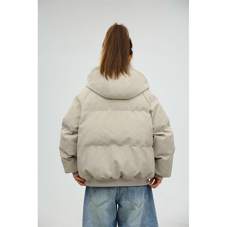 直播现货原版高品质冬季美式帆布皮棉服立体纹理加厚棉衣外套,男装棉衣,电商A486