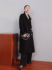 新款静纺大衣火爆补单中，二色四码，其它，佰尚仑