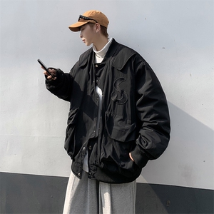2023春季网红飞行服外套情侣休闲宽松百搭夹克JK09211-P55图片