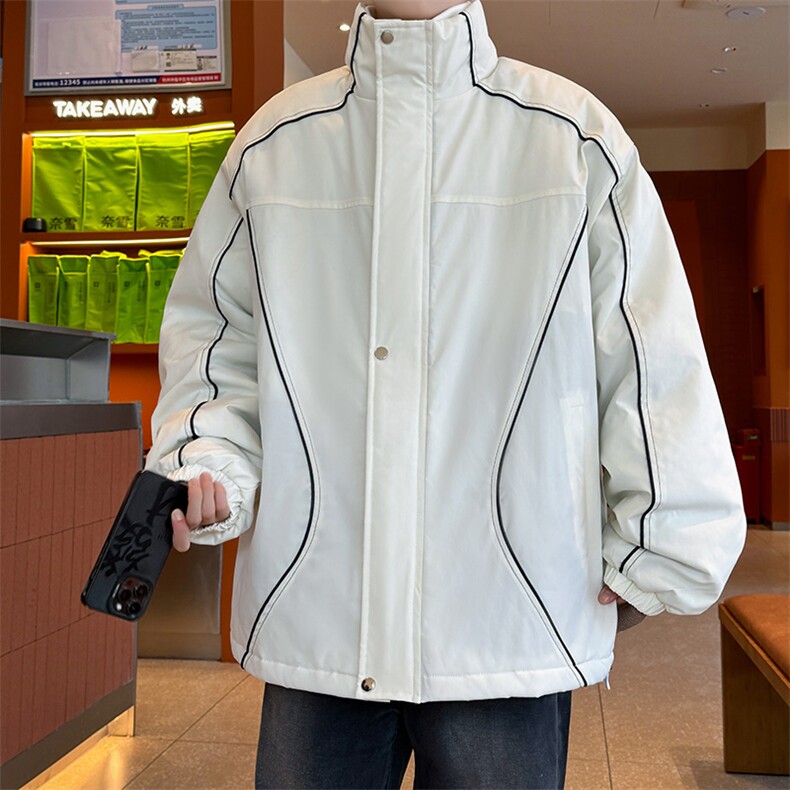 MY118J/P85棉衣男冬季加棉加厚宽松大码百搭潮保暖棉袄外套棉服,男装棉衣,电商基地A050