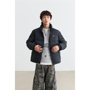 新标90%绒 有报告 撞色短款宽松羽绒服外套 Y5006 /P190图片