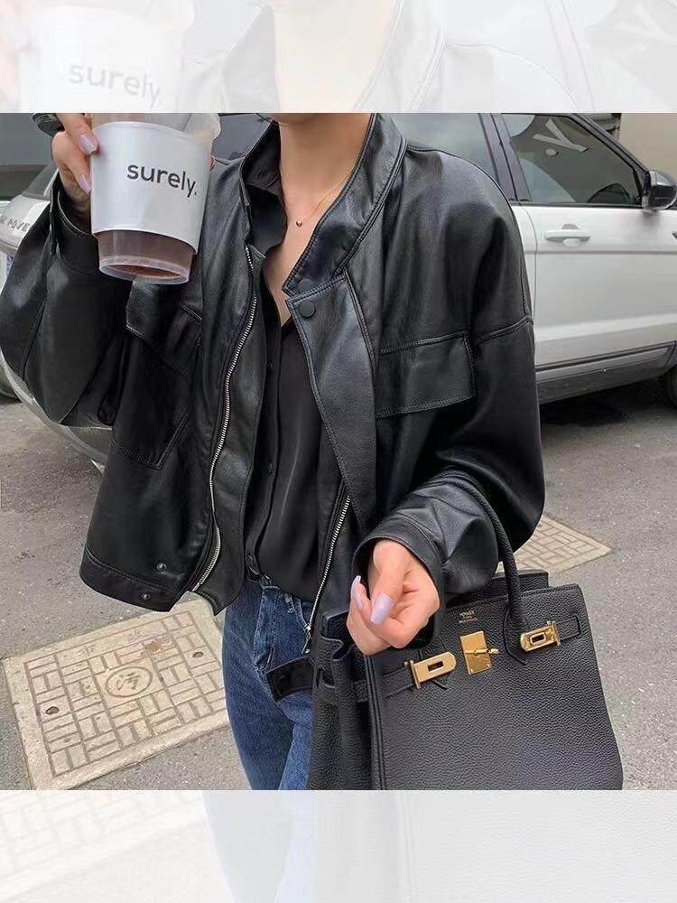 皮衣，女装皮衣，卡薇尔