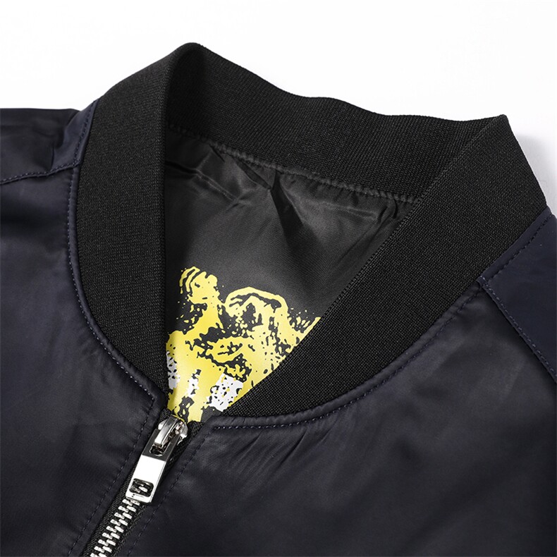 QLM55279男士2021年春季新款长袖薄款外套修身休闲棒球服夹克P108,男装夹克,电商B360
