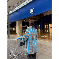 时尚长袖衬衫原宿潮流气质百搭日系流行新款简约CS264-P35，男装衬衫，星座208-5