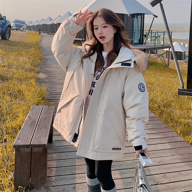 新款连帽50绒3色羽绒服2C309-8888P275K378图片