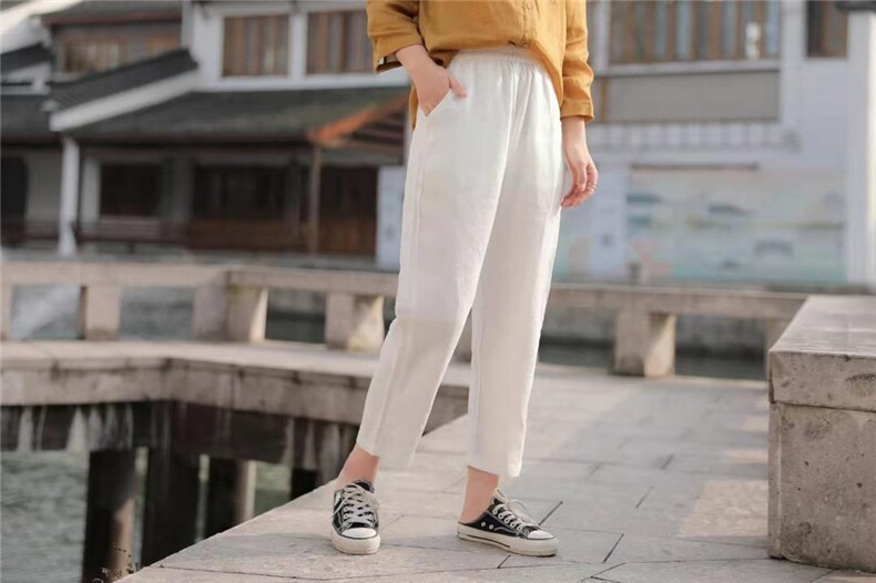 纯苎连衣裙小衫裤子裙子衬衣 时尚风 风淑女风休闲风，女装连衣裙，川哲