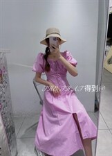 夏季连衣裙，女装连衣裙，得到THETHAT