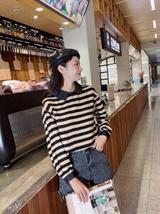 条纹宽松百搭小衫,其它,斐伦缇娜(1F)