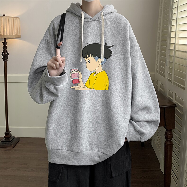 连帽卫衣男大码运动服帽衫外套WY2200-P35加绒款-P40,男装卫衣,电商A040