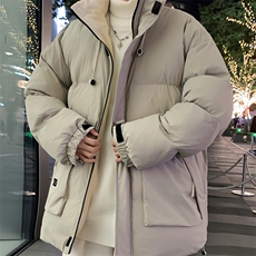 M2360-P105L-9XL冬季新款大码立领vibe潮牌棉衣面包服，男装棉衣，星座109