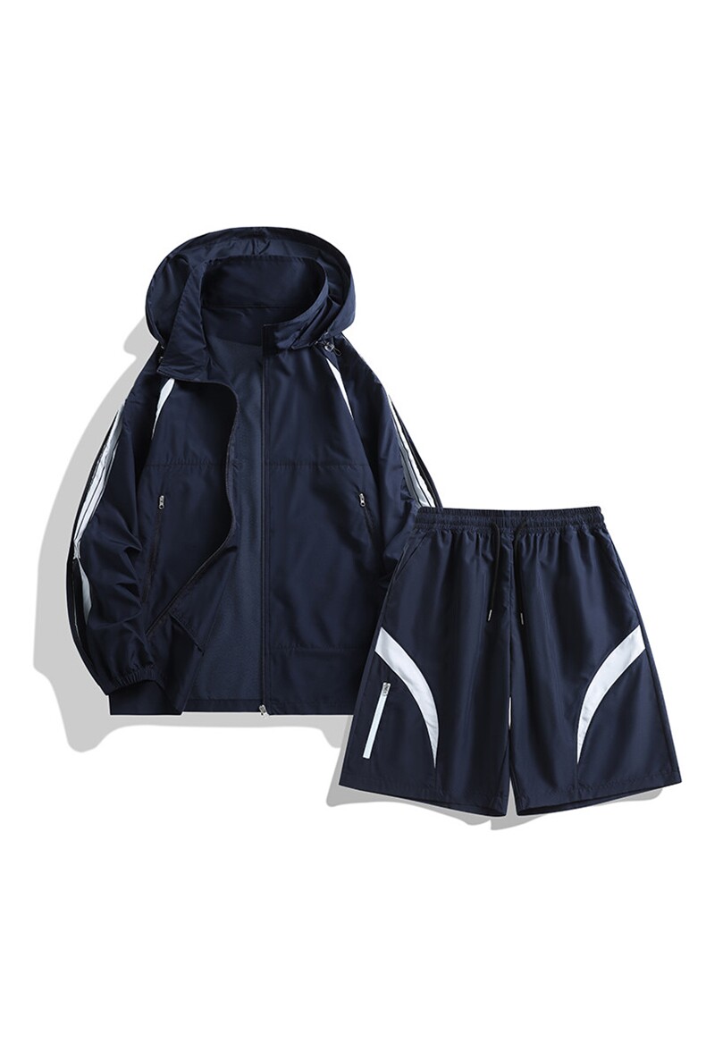 防晒短袖冲锋上衣套装男女春夏季新款工装外套A406TZ2678特P78,男装防晒衣,星座309（原A406）