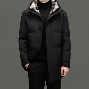 YR9017主推数据款延续继续 充绒126g 牛奶丝面料中长款羽绒服图片