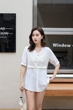 泡泡纱配，点缀珍珠漂亮，其它，嘉福利市