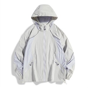 UPF50+有报告 凉感轻薄透气宽松大码潮流防晒服 DQC658-P48图片