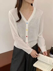 夏季休闲风时尚潮流新款防晒外套均码，女装防晒衣，梵泰羊绒